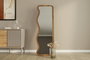 Hanah Home Espejo Ecológico Flotal-e Nogal MDF 50x160x2.2 cm